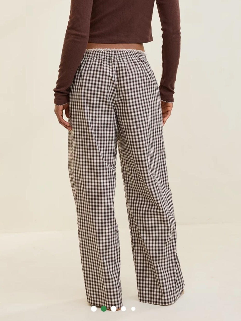 Aerie Off-Duty Poplin Trouser PJ - Picture 2 of 5